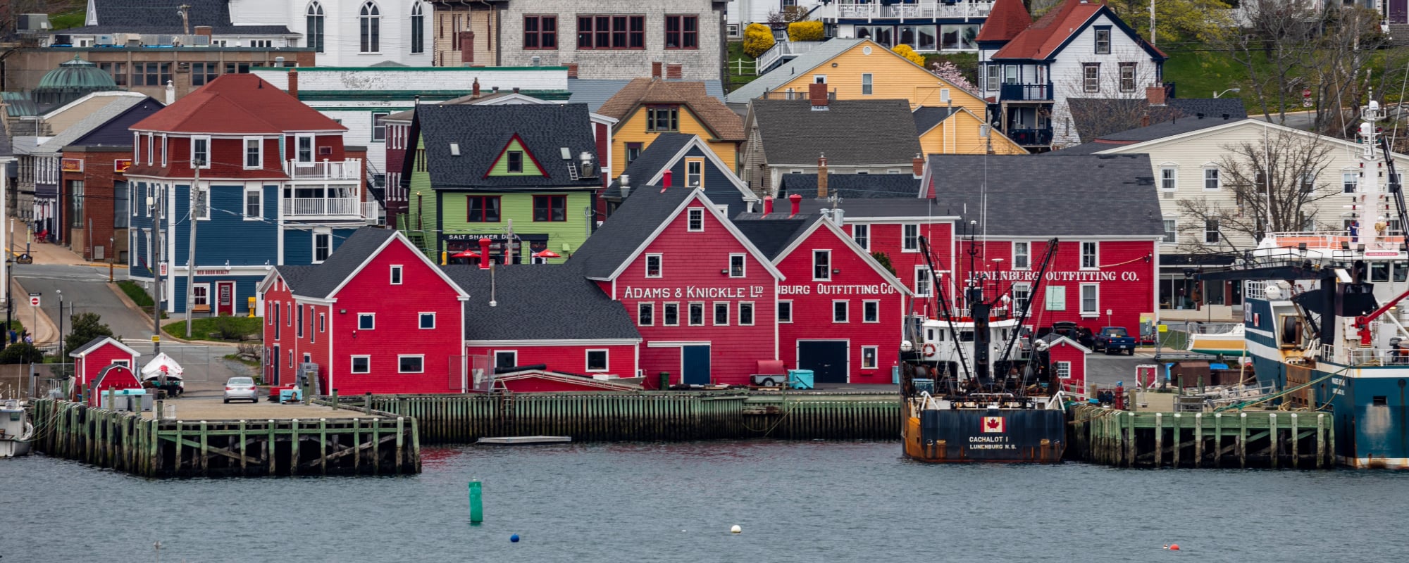 Lunenburg Harbour Daytime view of lunenburg harbour
