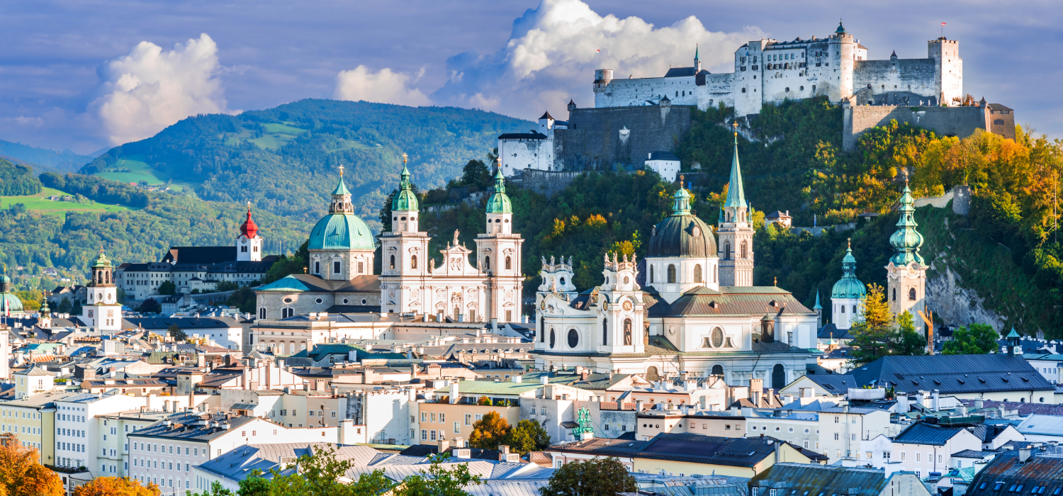 Salzburg View of Salzburg Skyline