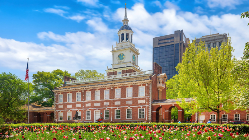 Independence Hall in Philadelphia, Pennsylvania
